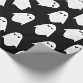 Ghost-patroonsilhouetomslagpapier Cadeaupapier (Hoek)