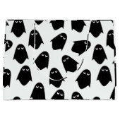 Ghost-patroonsilhouette-cadeautas Groot Cadeauzakje (Voorkant)