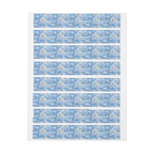 Ghost Pattern Adreslabel Wikkel (Vel)