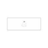 ghost pattern, cute ghost, halloween ghost, spooky zelfinktende stempel (Design)