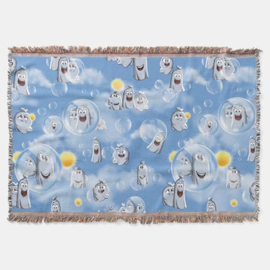 Ghost Pattern Deken (Voorkant)