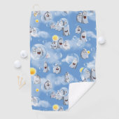 Ghost Pattern Golfhanddoek (Insitu)