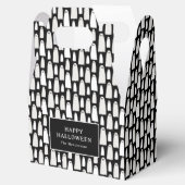 Ghost Pattern Halloween Bedankdoosjes (Geopend)