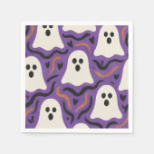 Ghost Pattern Halloween Servet (Voorkant)