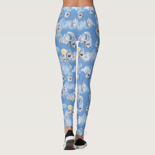 Ghost Pattern Leggings (Achterkant)