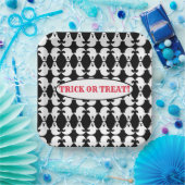 Ghost Pattern Square Paper Bord (Feest)