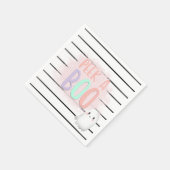 Ghost Peek A Boo Pastel Roze Halloween Verjaardag Servet (Hoek)