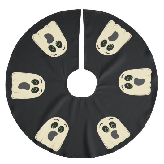  Ghost-penseel van polyester Kerstboom Rok (Voorkant)