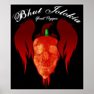 Ghost Pepper $ 24,95 Art Poster