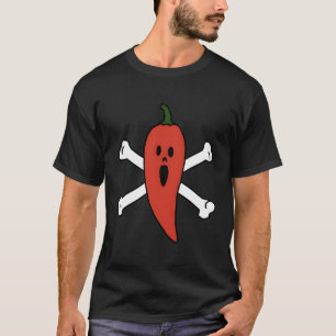 Ghost Pepper Chili Head Grappig Cadeau Kruidig Voe T-shirt