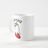 Ghost Pepper Funny Chili Pun Koffiemok (Voorkant links)