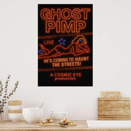 Ghost Pimp Poster (Keuken)
