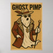 Ghost Pimp Poster (Voorkant)