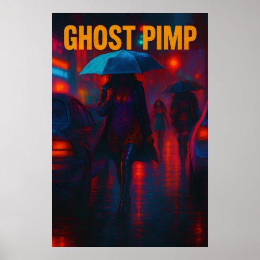 Ghost Pimp Poster (Voorkant)
