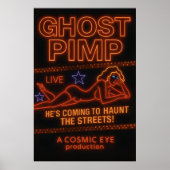 Ghost Pimp-poster Poster (Voorkant)