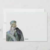 Ghost Pirate 5 x 7 Halloween Card Feestdagenkaart (Achterkant)