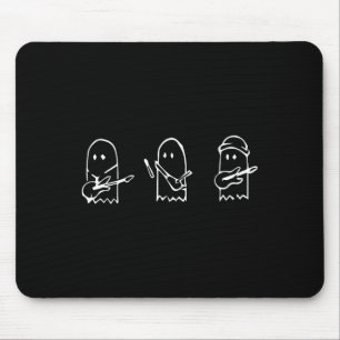 Ghost Playing Gitaar Lazy Halloween Kostuum Leuk M Muismat