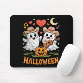 Ghost Playing Guitar For Halloween Lovers Muismat (Met muis)