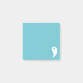 Ghost Post It Notes Blue (Voorkant)