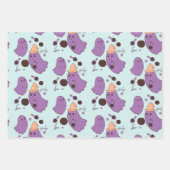 Ghost Potion Spooky Halloween Pattern Inpakpapier Vel (Voorkant 2)
