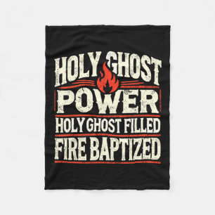 Ghost Power Christelijk Faith Fleece Deken