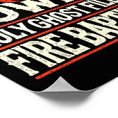 Ghost Power Christelijk Faith Poster (Hoek)