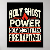 Ghost Power Christelijk Faith Poster (Voorkant)