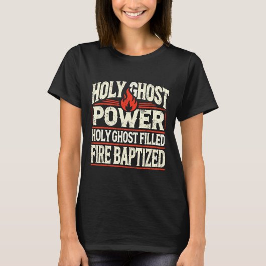 Ghost Power Christelijk Faith T-shirt (Voorkant)