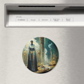 Ghost Priestess Fantasy Magneet (Insitu (Vaatwasser))
