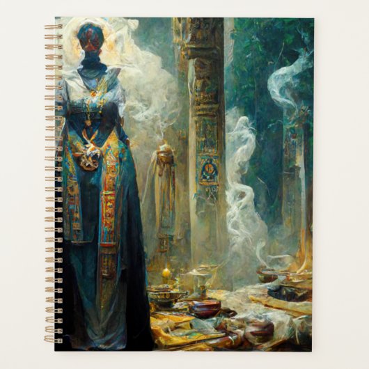 Ghost Priestess Fantasy Planner (Voorkant)