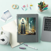 Ghost Priestess Fantasy Sticker (iPad Cover)