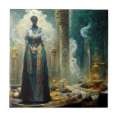 Ghost Priestess Fantasy Tegeltje (Voorkant)