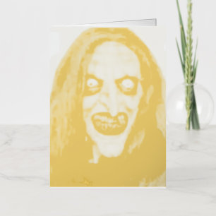 Ghost print mobiele caver folie feestdagenkaart