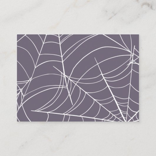 Ghost Pumpkin Custom Enclosure Kaart Visitekaartje (Achterkant)