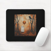 Ghost Pumpkin Gothic Halloween Ghost Spook Muismat (Met muis)