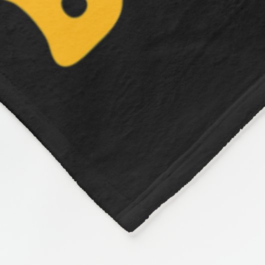 Ghost Pumpkin Spice Latte Herfst Vibe Halloween Fu Fleece Deken (Hoek)