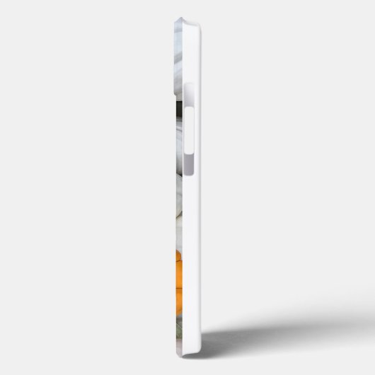 Ghost Pumpkins met een gulzige oranje Case-Mate iPhone Case (Achterkant / Links)