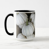 Ghost Pumpkins met een gulzige oranje Mok (Links)