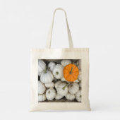 Ghost Pumpkins met een gulzige oranje Tote Bag (Achterkant)