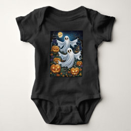 Ghost Pumpkins Schattige Halloween Romper