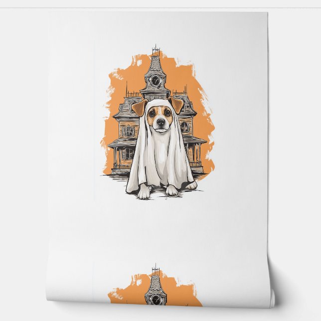Ghost Pup - Spooky hondenkostuum Behang (Afrollen)