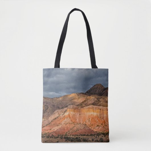 Ghost Ranch Mountains Abiquiu Tote Bag (Voorkant)