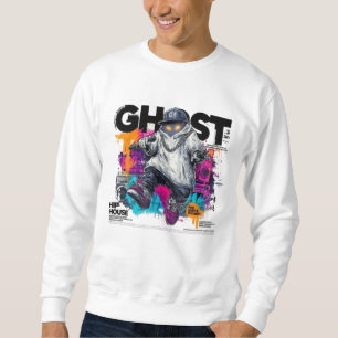 Ghost Rapper Hip Hop Street Art T-Shirt Ontwerp   