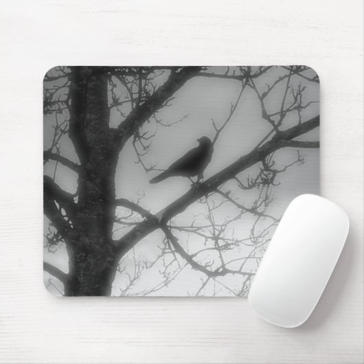 Ghost Raven Mousepad Muismat (Met muis)