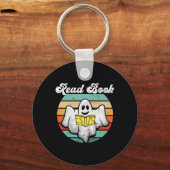 Ghost Reading Book Sleutelhanger (Voorkant)