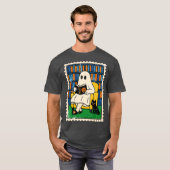 Ghost Reading Book T-shirt (Voorkant volledig)
