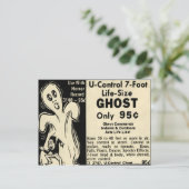  Ghost-reclame Briefkaart (Staand voorkant)