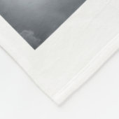 Ghost Red Heart Hands Y Face Halloween Valentines  Fleece Deken (Hoek)