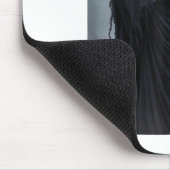 Ghost Red Heart Hands Y Face Halloween Valentines  Muismat (Hoek)