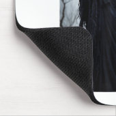 Ghost Red Heart Hands Y Face Halloween Valentines  Muismat (Hoek)